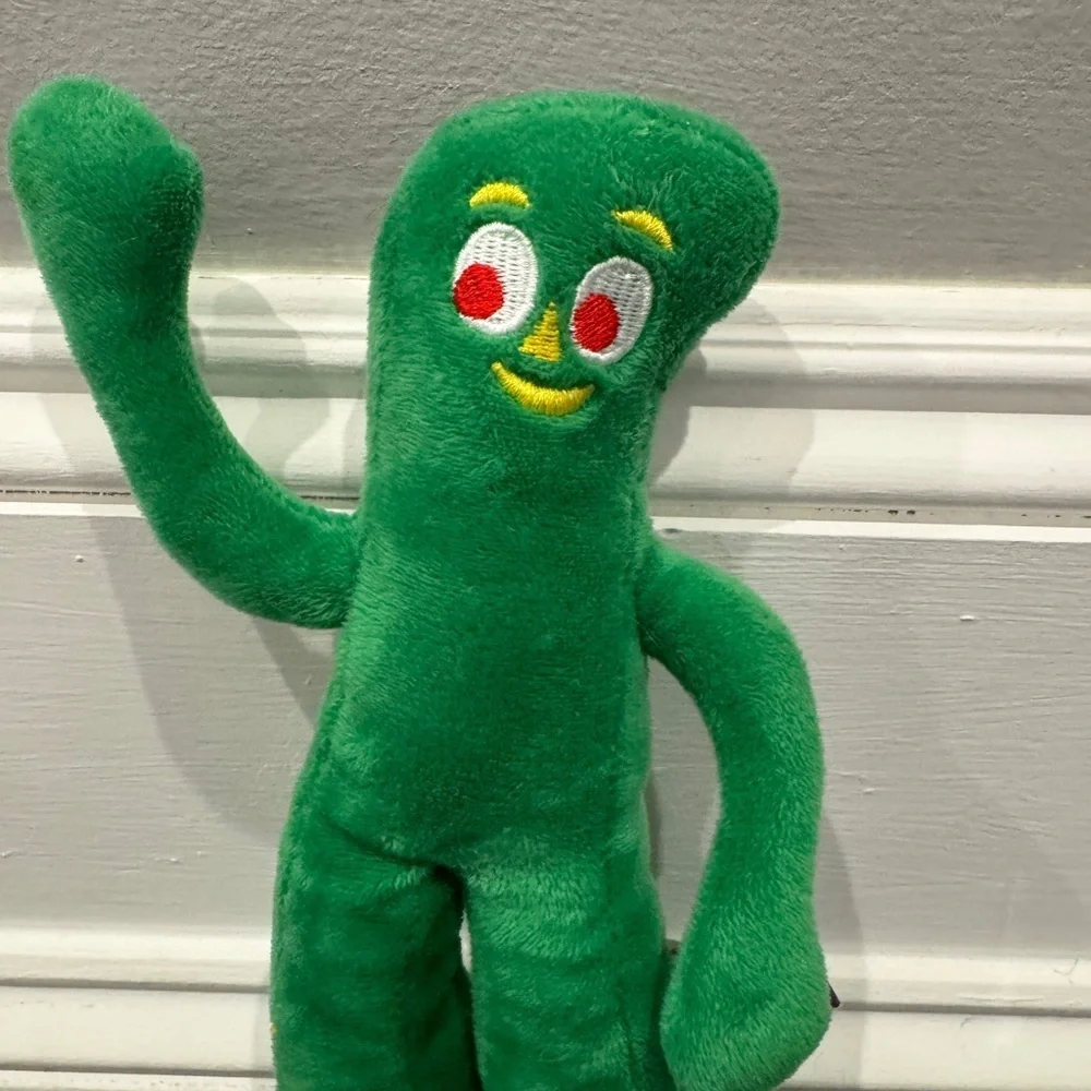 Gumby Green Plush Dog Pet Toy